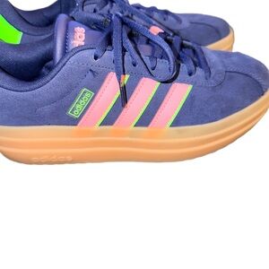 Adidas Multicolor Sneakers with Blue Base